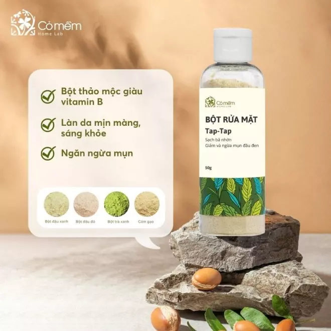 Bột rửa mặt Taptap 5 Bột rửa mặt Taptap - Ảnh 5