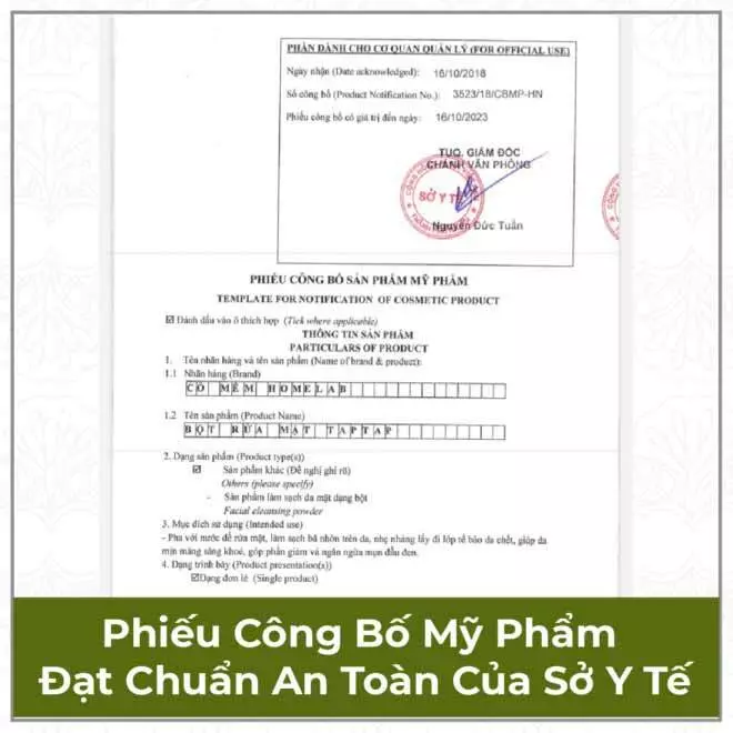 Bột rửa mặt Taptap 4 Bột rửa mặt Taptap - Ảnh 4