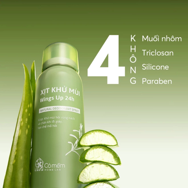 Xịt Khử Mùi Wings Up 24h Khử Mùi Hôi 7 Xịt Khử Mùi Wings Up 24h Khử Mùi Hôi - Ảnh 7