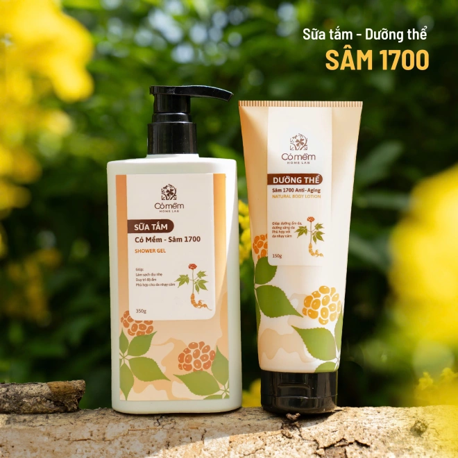 Sữa Tắm Sâm 1700 Hương Thơm Dịu Nhẹ 3 Sữa Tắm Sâm 1700 Hương Thơm Dịu Nhẹ - Ảnh 3